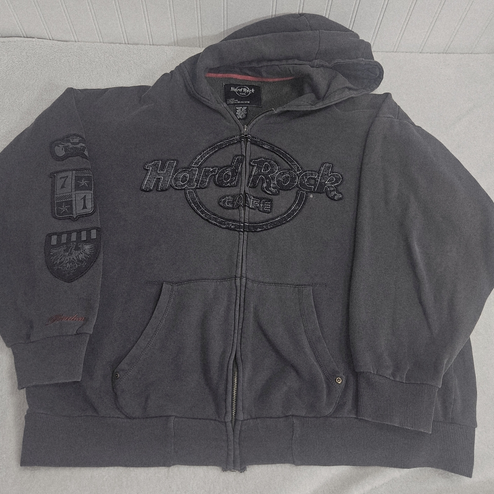 Hard Rock Cafe Gray Hoodie